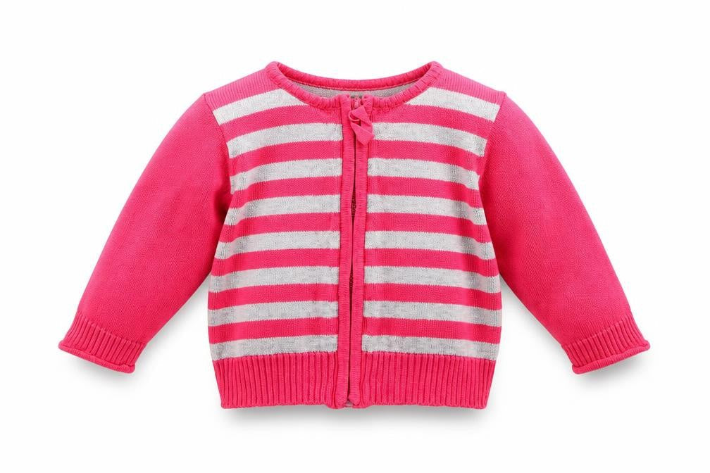 Supergirl Girls Pink Spotted  Jacket  Size 6-9 Months