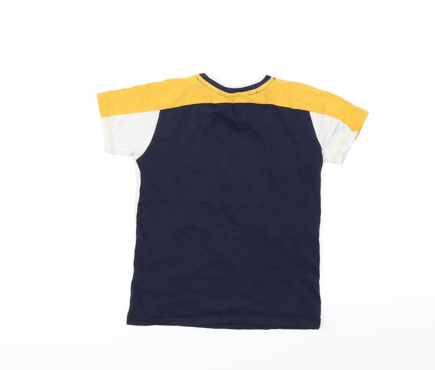 Primark Boys Blue   Basic T-Shirt Size 7-8 Years  - brooklyn