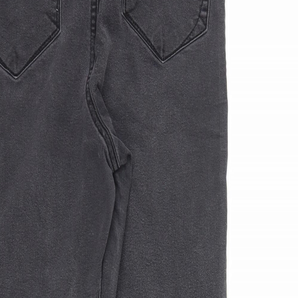 denim co Womens Grey  Denim Skinny Jeans Size 12 L28 in