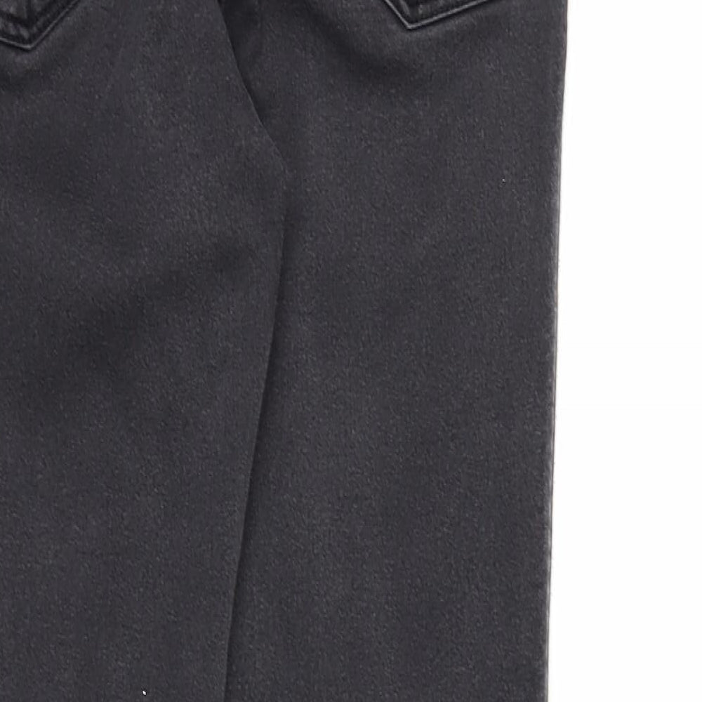 Nutmeg Womens Black  Denim Jegging Jeans Size 10 L28 in