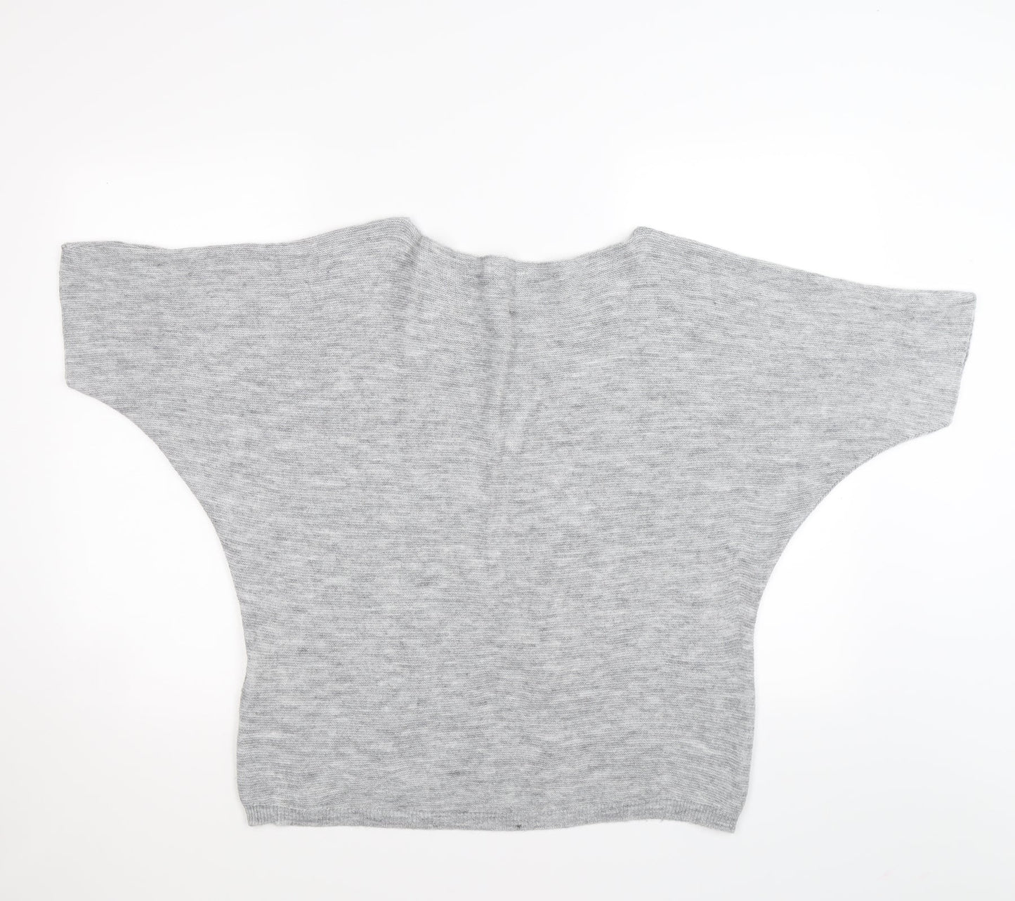 Nina Murati Womens Grey  Knit Pullover Jumper Size M