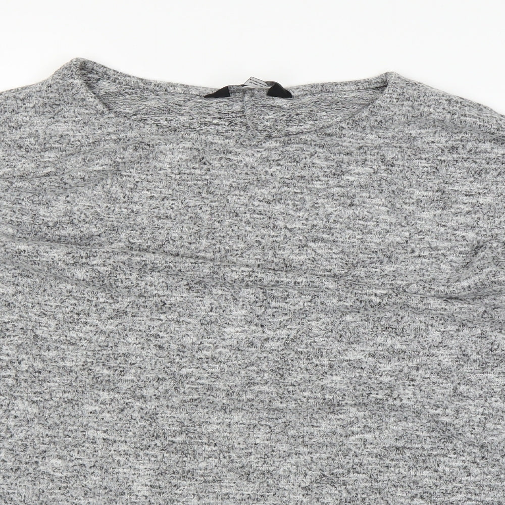 Dorothy Perkins Womens Grey   Pullover Jumper Size 16