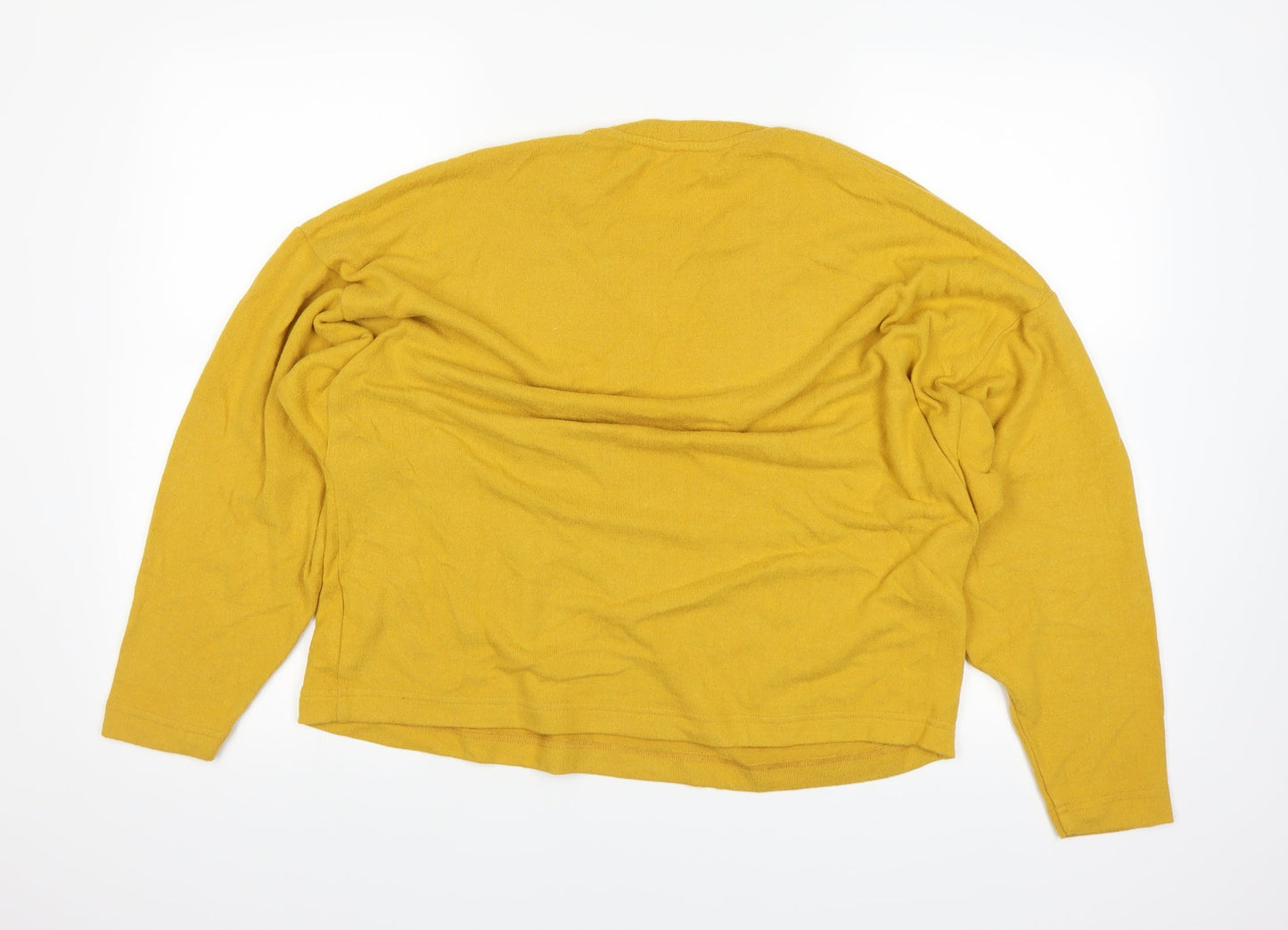 F&F Womens Yellow   Pullover Jumper Size 14