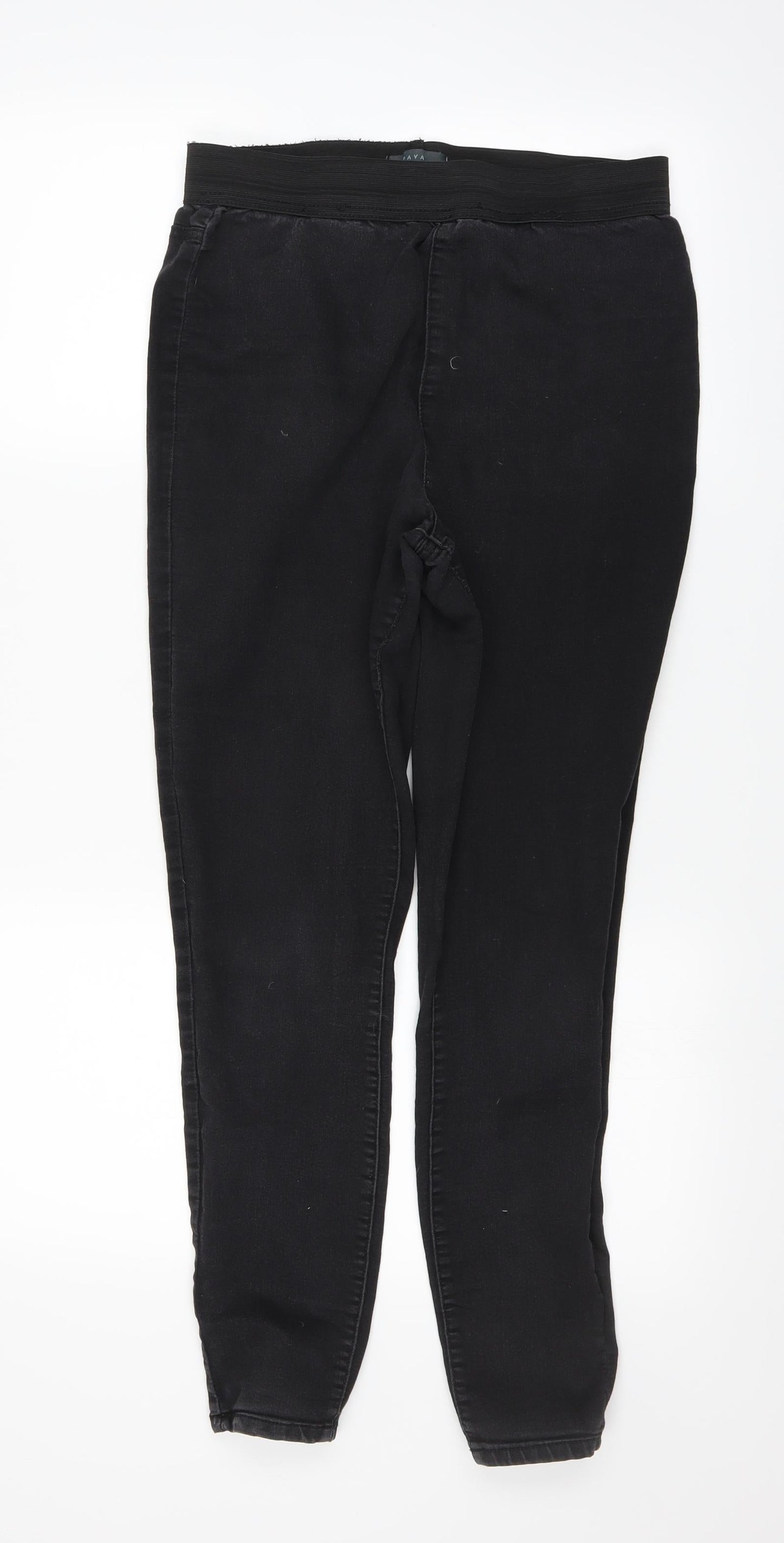 Papaya Womens Black   Skinny Jeans Size 12 L26 in
