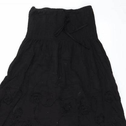 Preloved Kurt Muller Womens Black   Fit & Flare  Size S - Detail