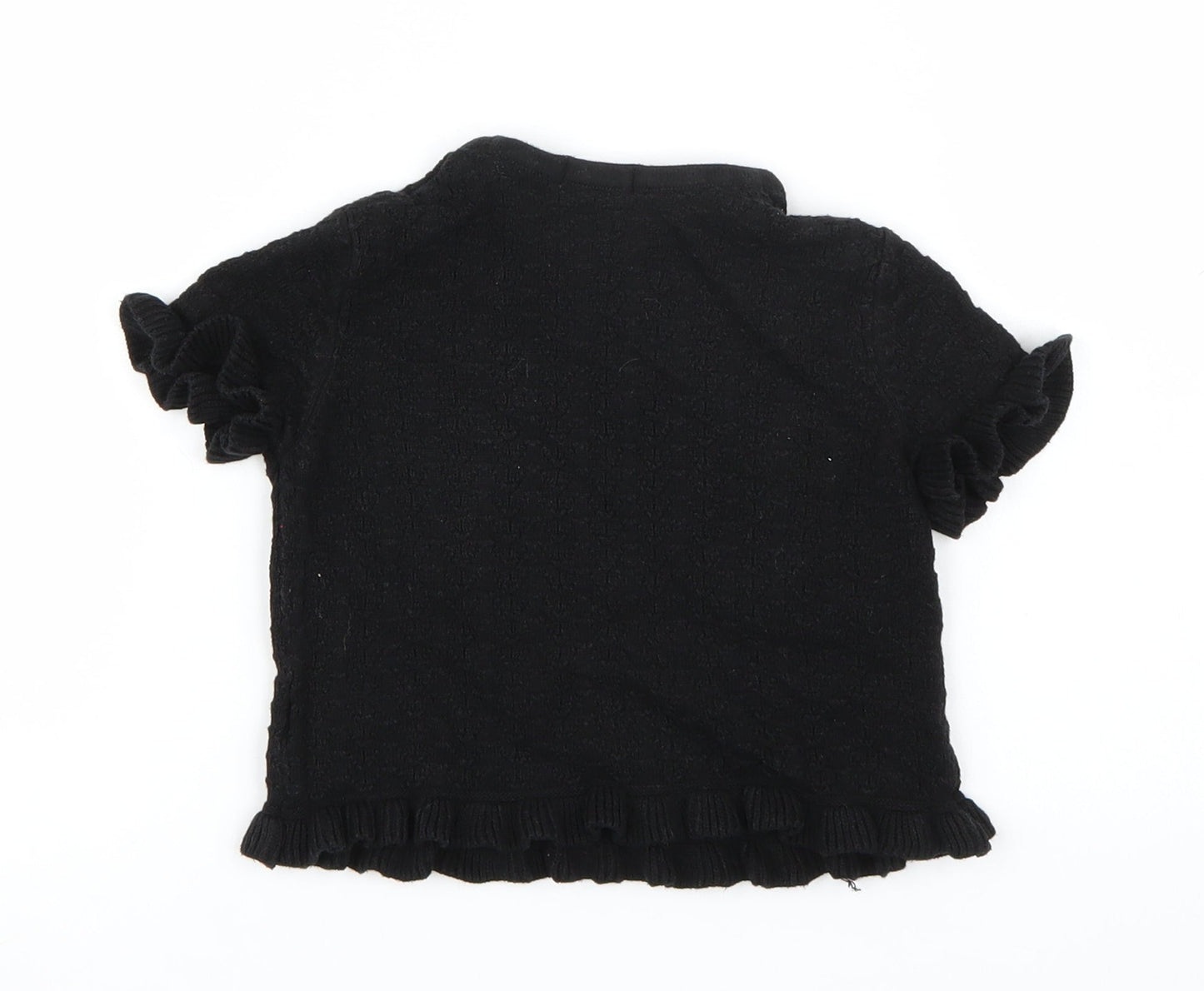 NEXT Girls Black   Basic T-Shirt Size 5 Years