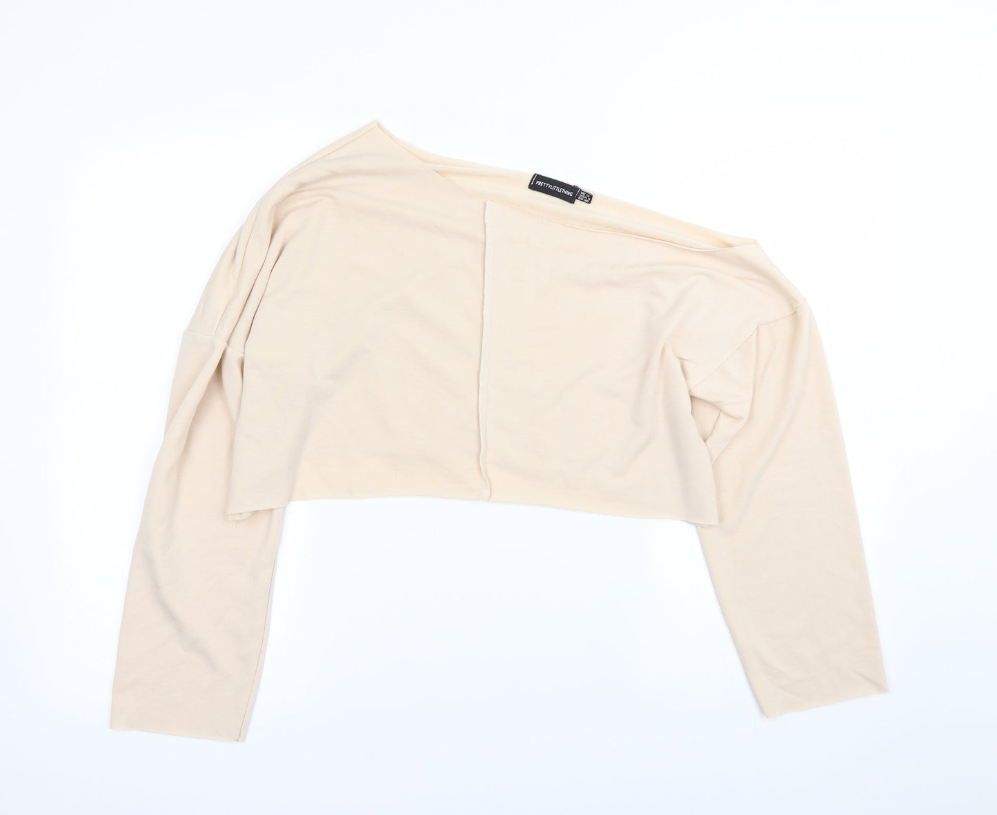 pretty littl thing Womens Orange   Pullover Jumper Size 12