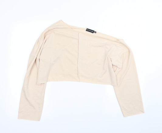 pretty littl thing Womens Orange   Pullover Jumper Size 12