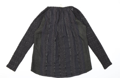 Back view of One September women’s grey knit jumper, size M
