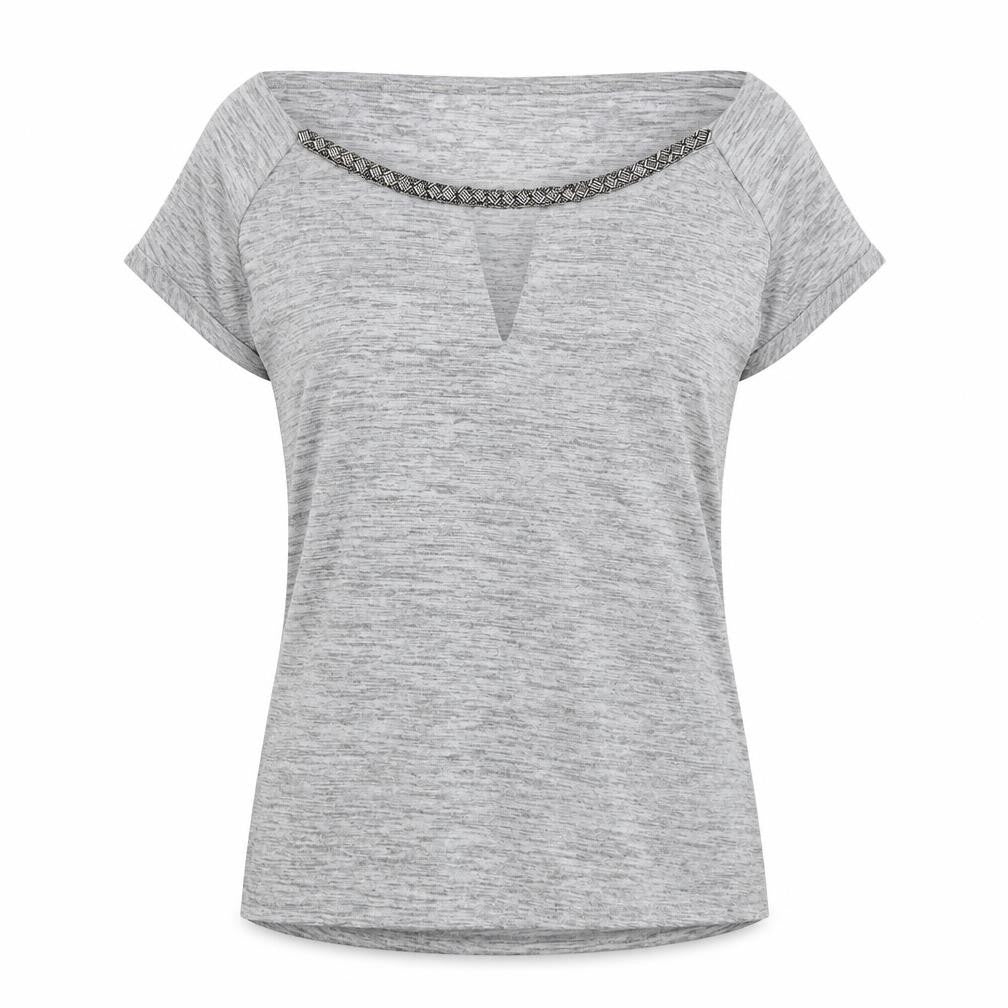 NEXT Womens Silver   Basic Blouse Size 6