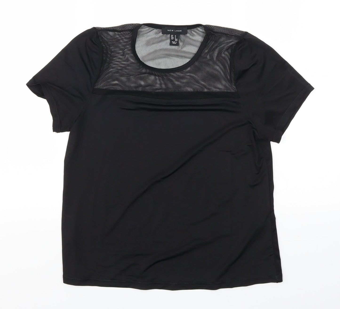 New Look Womens Black   Basic T-Shirt Size S