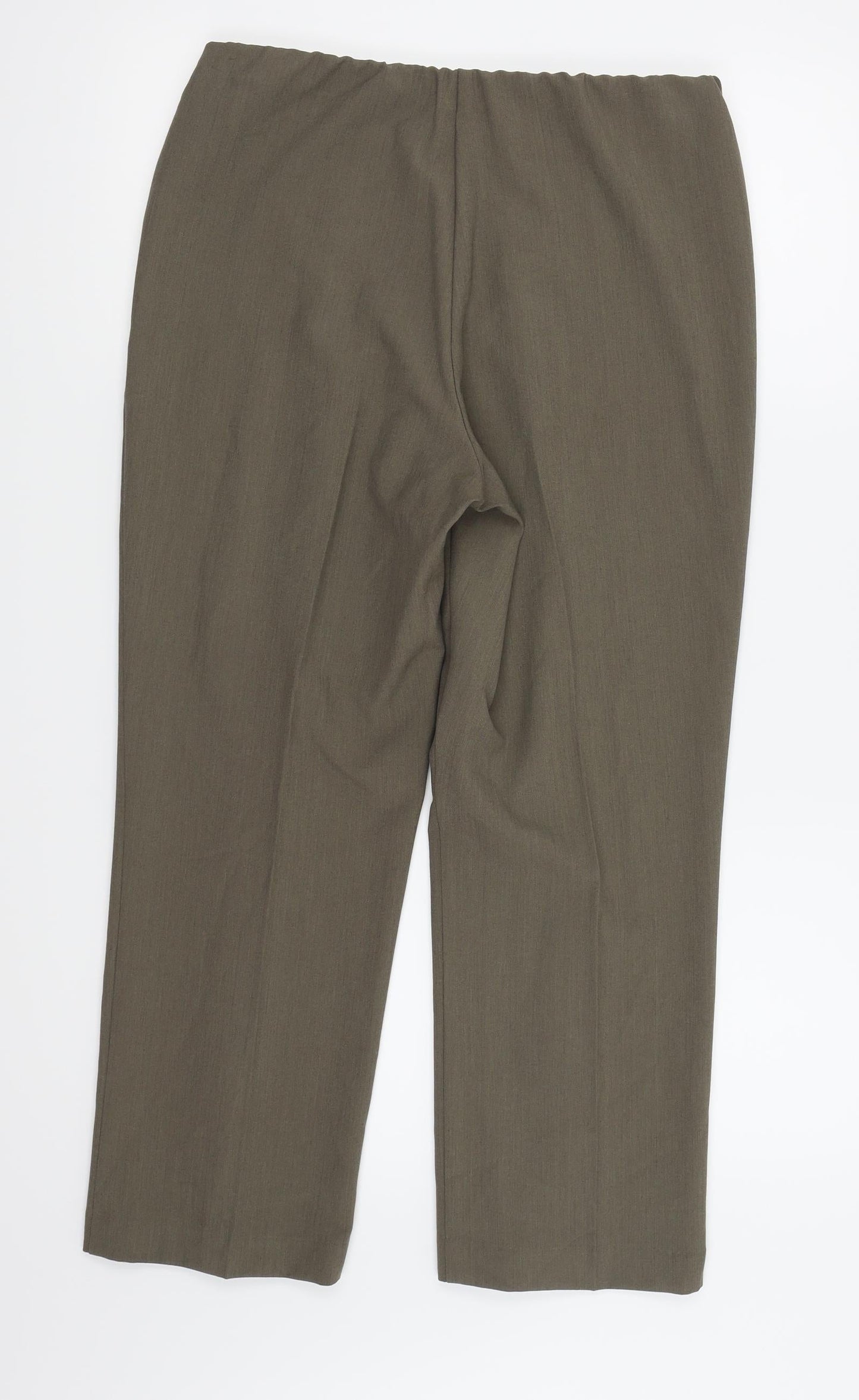 BM Womens Green   Trousers  Size 12 L24 in