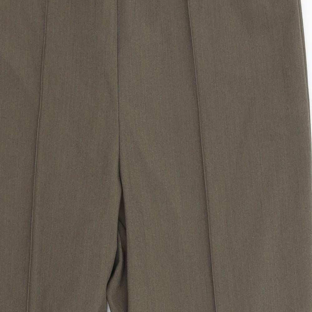 BM Womens Green   Trousers  Size 12 L24 in