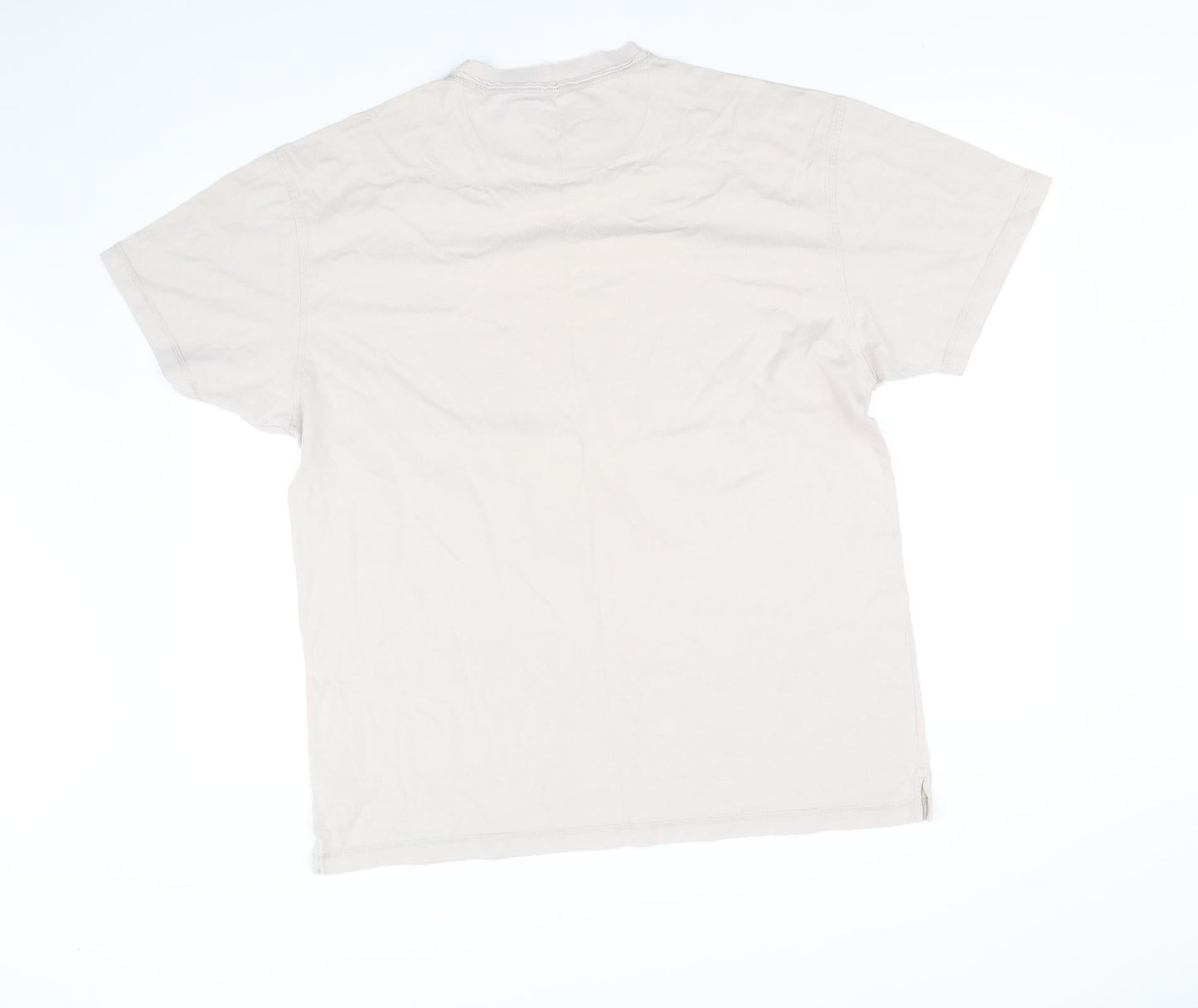 Rocha John Rocha Womens Beige   Basic T-Shirt Size XL