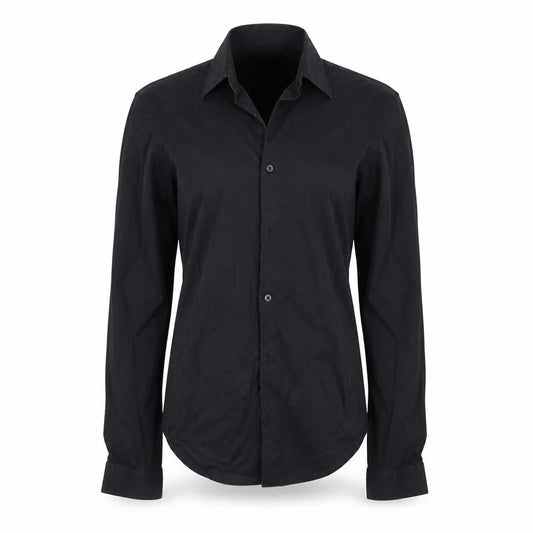 zara  Womens Black   Basic Button-Up Size S