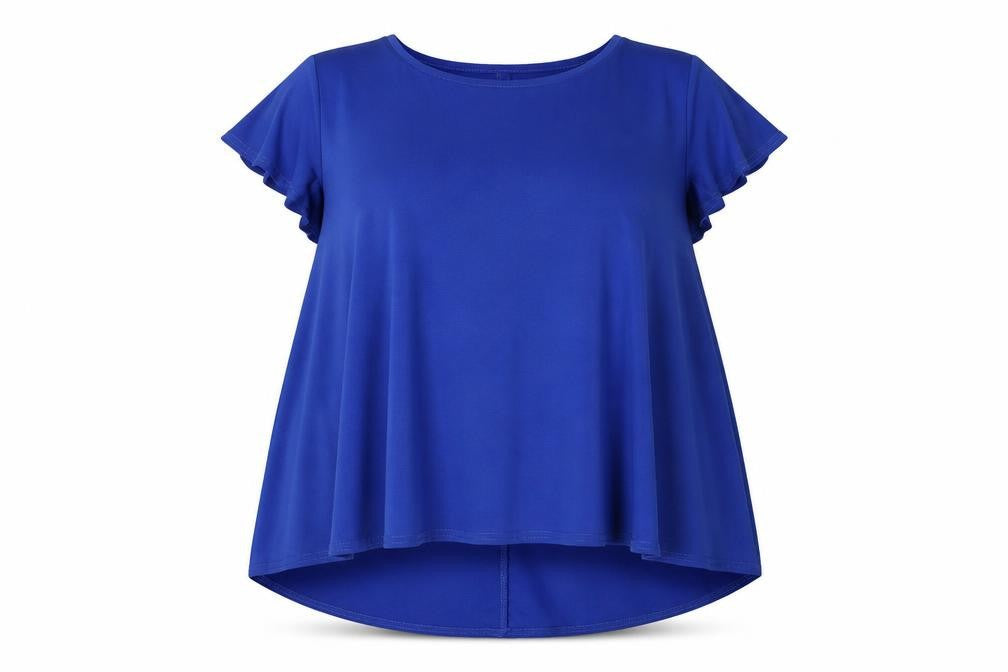 styled by Womens Blue   Basic T-Shirt Size M