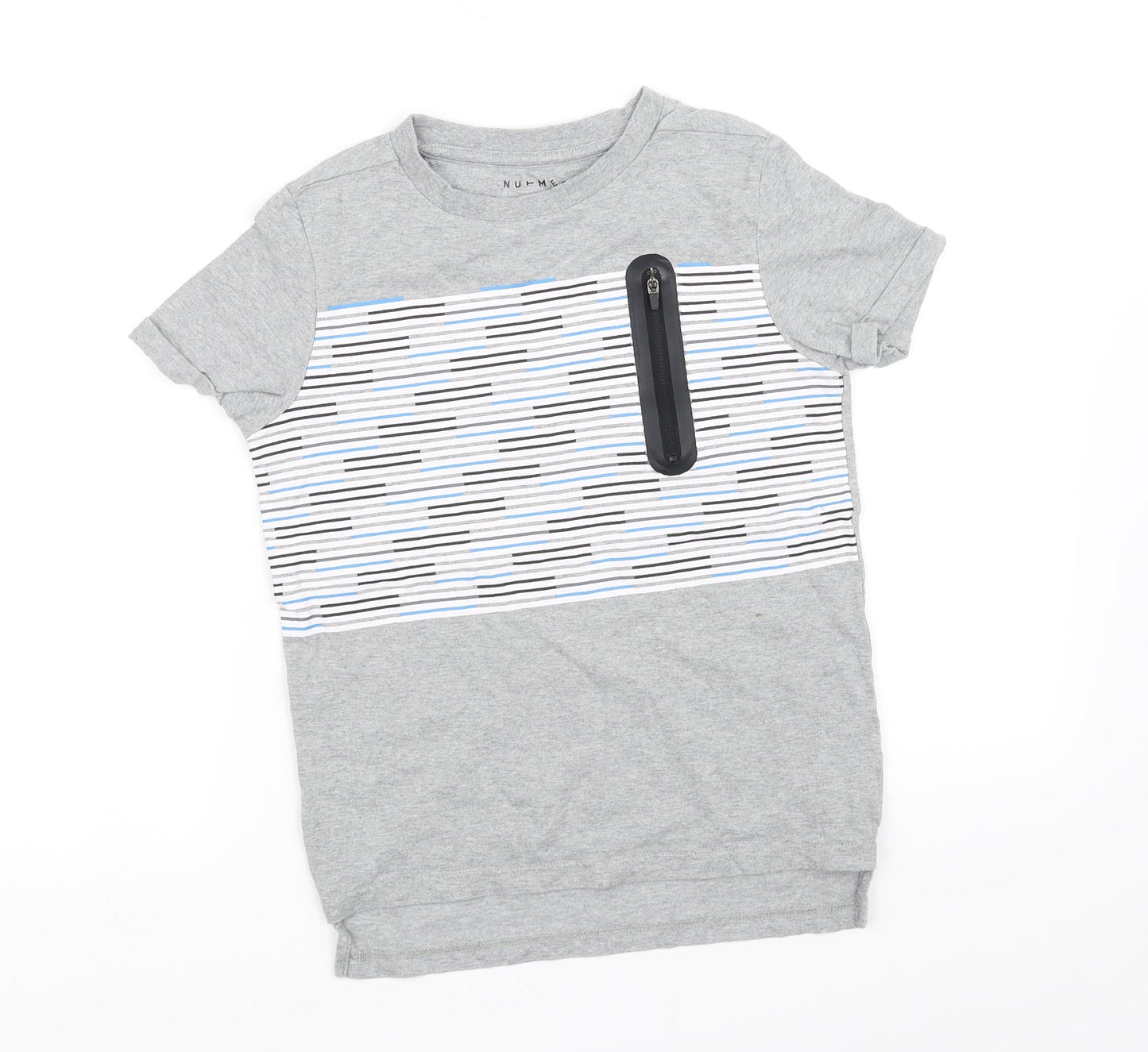 Nutmeg Girls Grey   Basic T-Shirt Size 9 Years