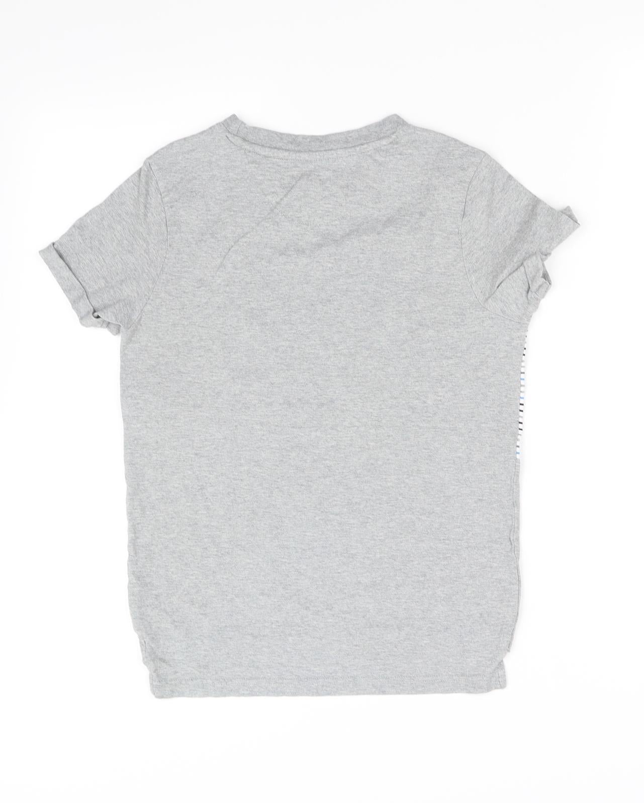 Nutmeg Girls Grey   Basic T-Shirt Size 9 Years