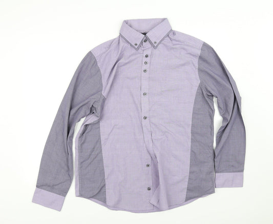 pre worn Womens Purple   Basic Button-Up Size L