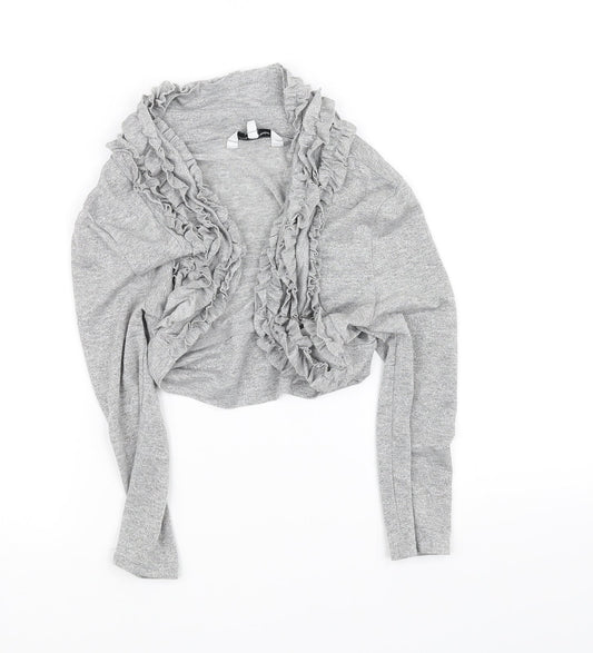New Look Womens Grey   Cardigan Jumper Size 10
