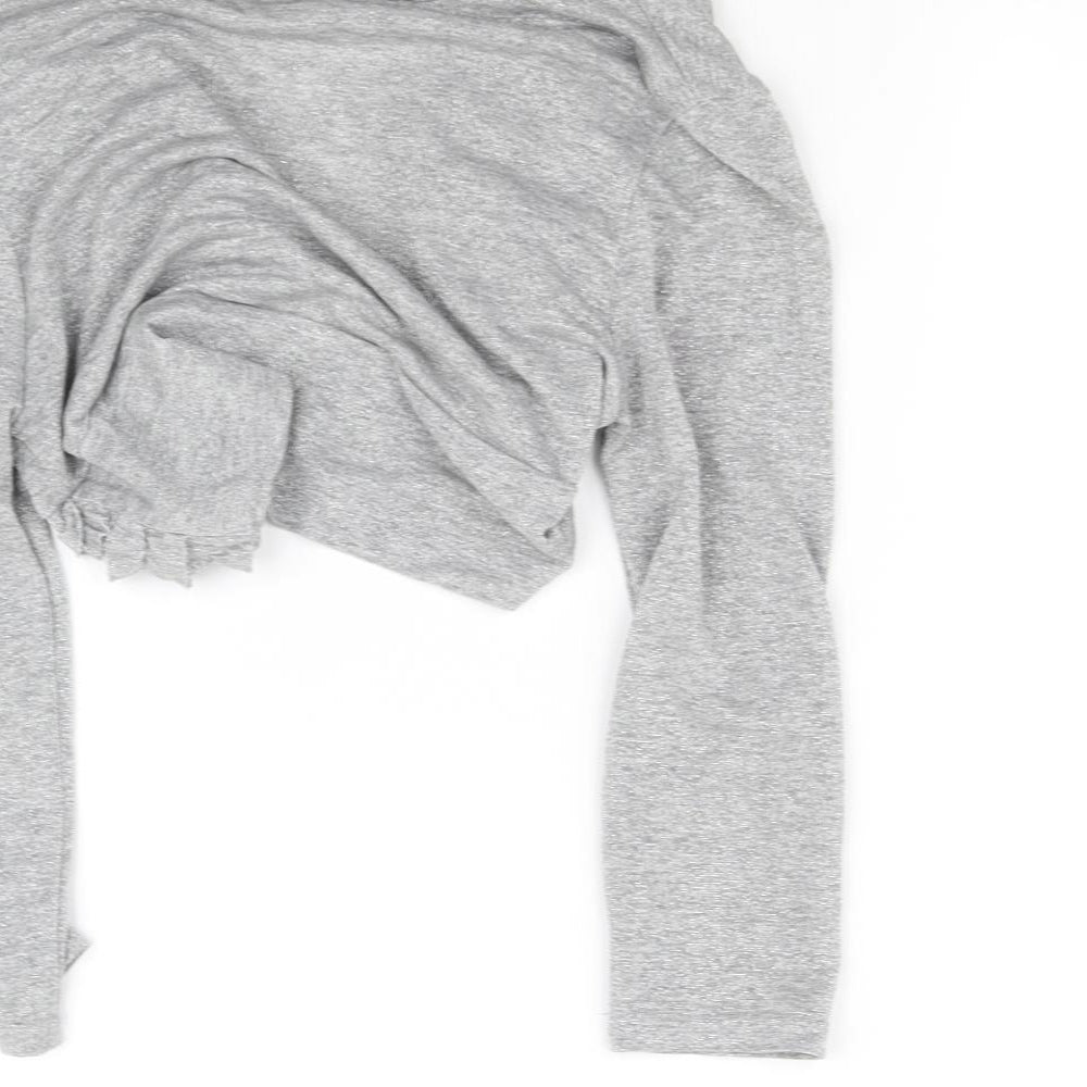 New Look Womens Grey   Cardigan Jumper Size 10