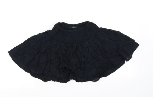 Priamrk Girls Black   Flare Skirt Size XS