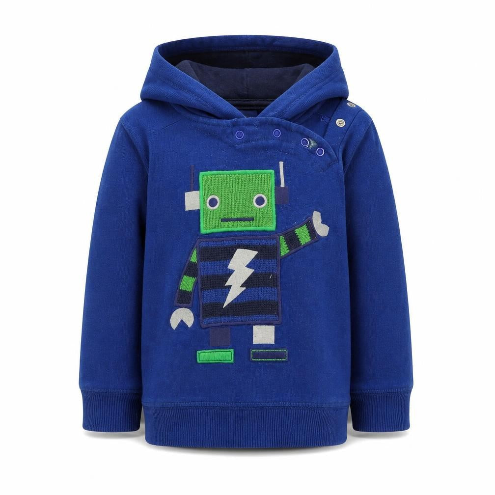 pre worn Boys Blue   Pullover Hoodie Size S
