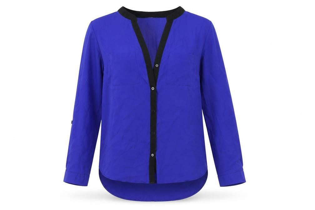 Primark Womens Purple   Basic Button-Up Size 8
