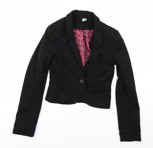 H&M Womens Black   Jacket  Size 4