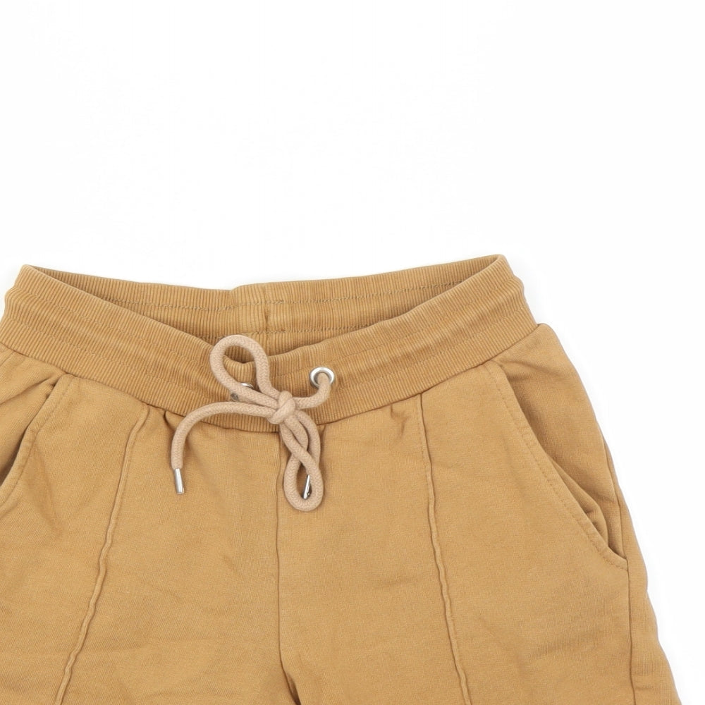 ASOS Boys Brown   Sweat Shorts Size 2XS