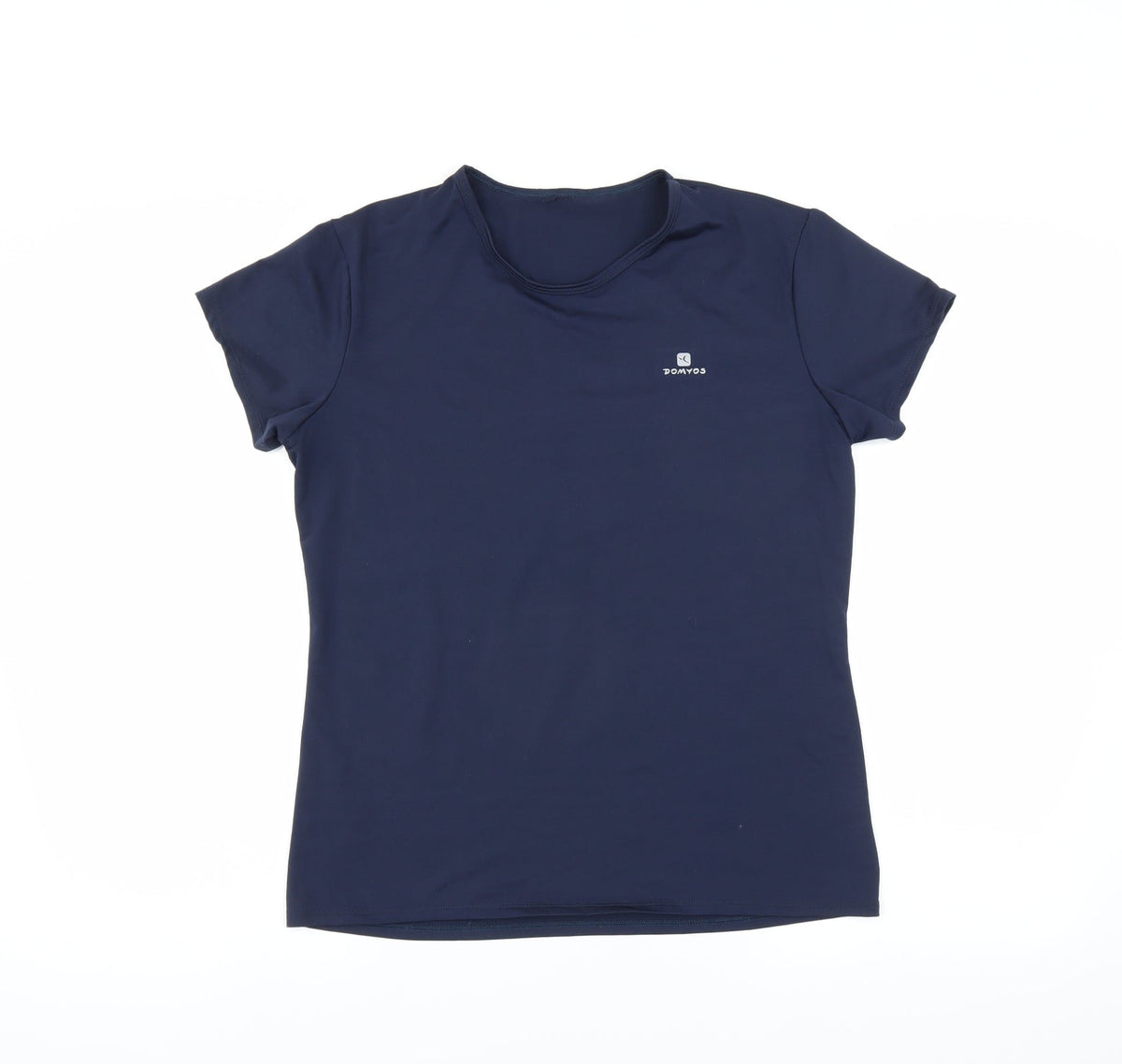 Preloved DOMYOS Womens Blue   Basic T-Shirt - Front
