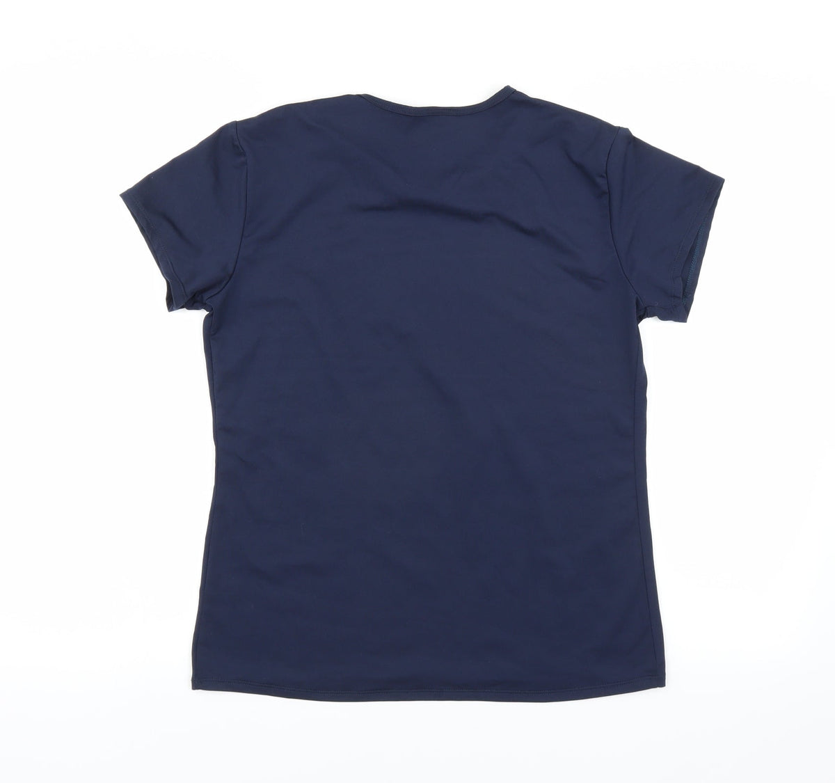 Preloved DOMYOS Womens Blue   Basic T-Shirt - Back