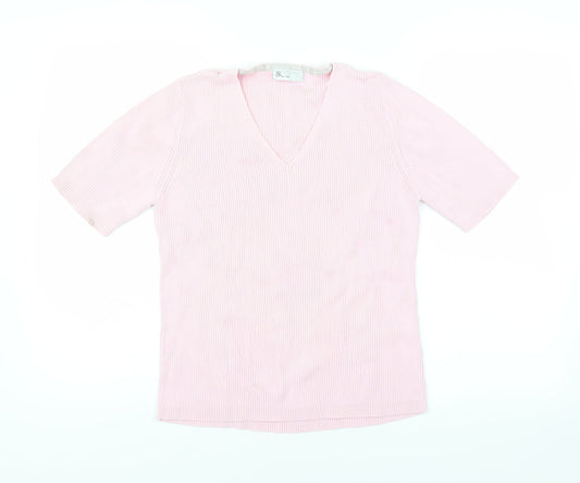 BHS Womens Pink   Pullover Jumper Size 18
