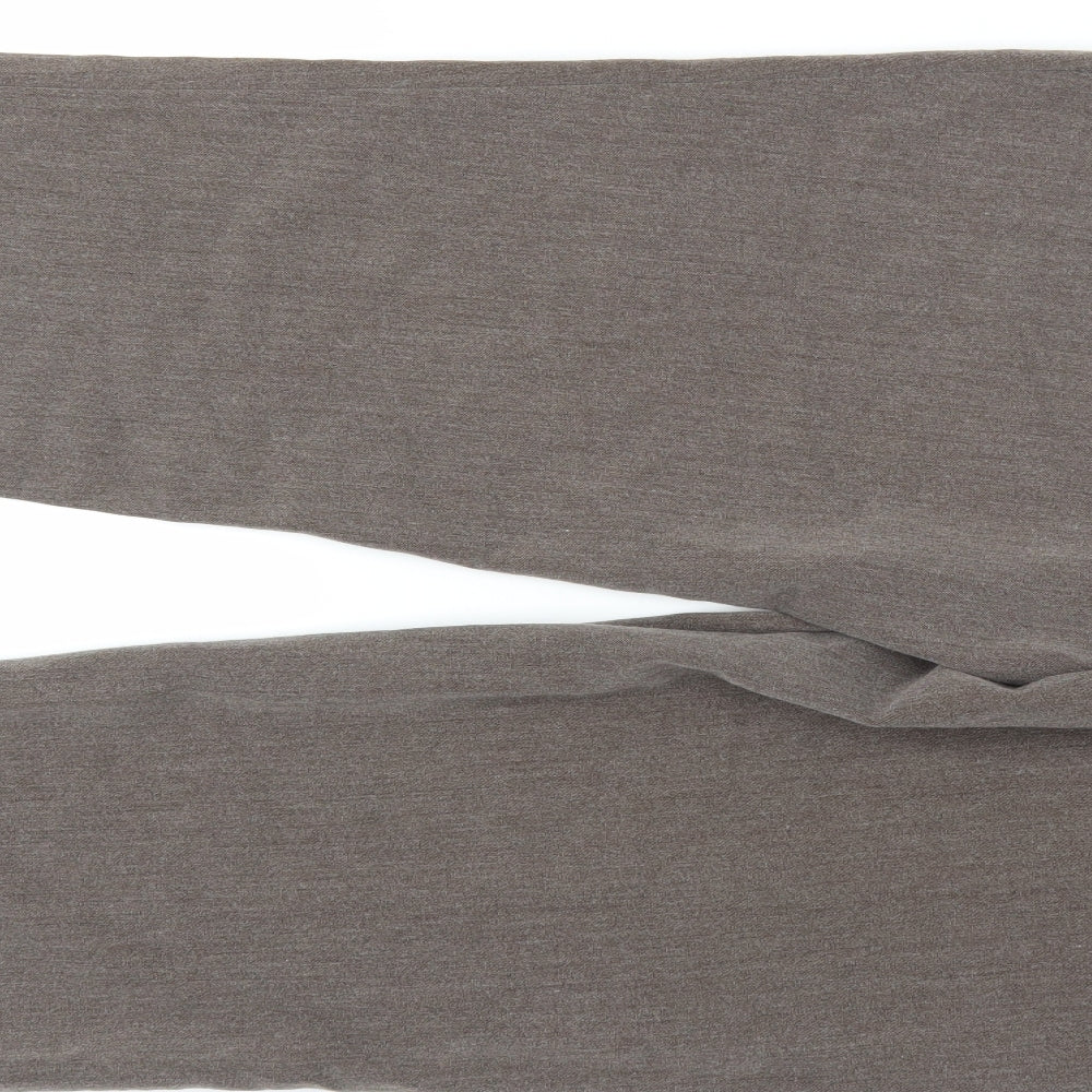 Signiture Womens Brown   Trousers  Size 18 L26 in
