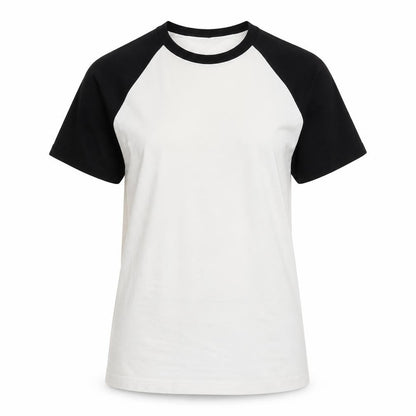 Front view of ASOS women’s white basic t-shirt size 2xs