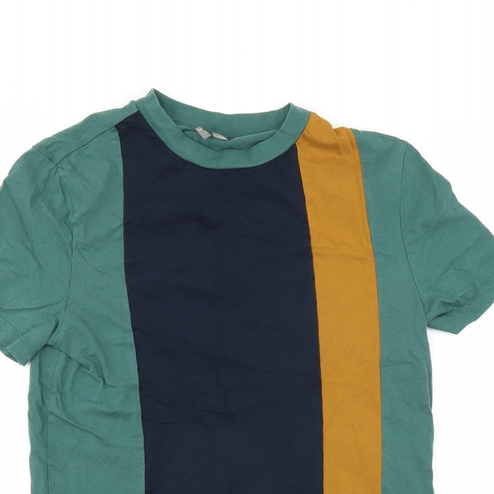 ASOS Womens Green   Basic T-Shirt Size 2XS