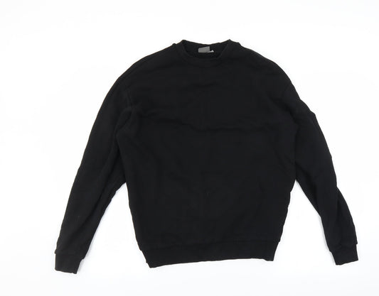 ASOS Mens Black   Pullover Sweatshirt Size XS  - 2XS