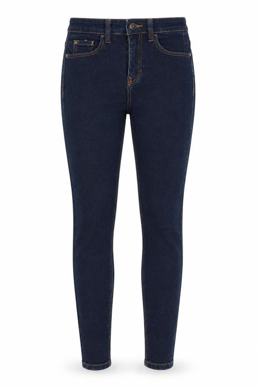 Stradivarius Womens Blue  Denim Skinny Jeans Size 4 L27 in - super high waist