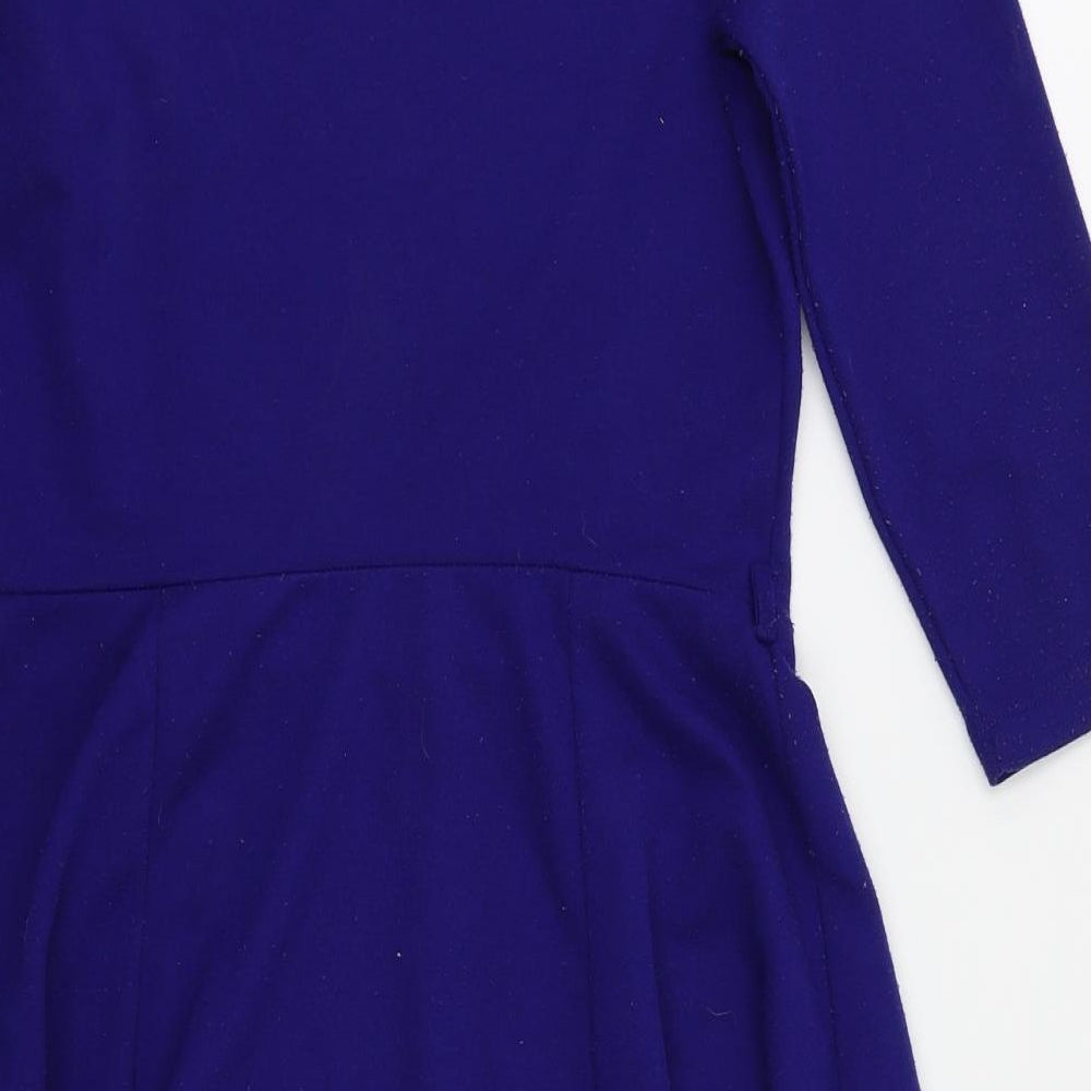 George Womens Blue   Fit & Flare