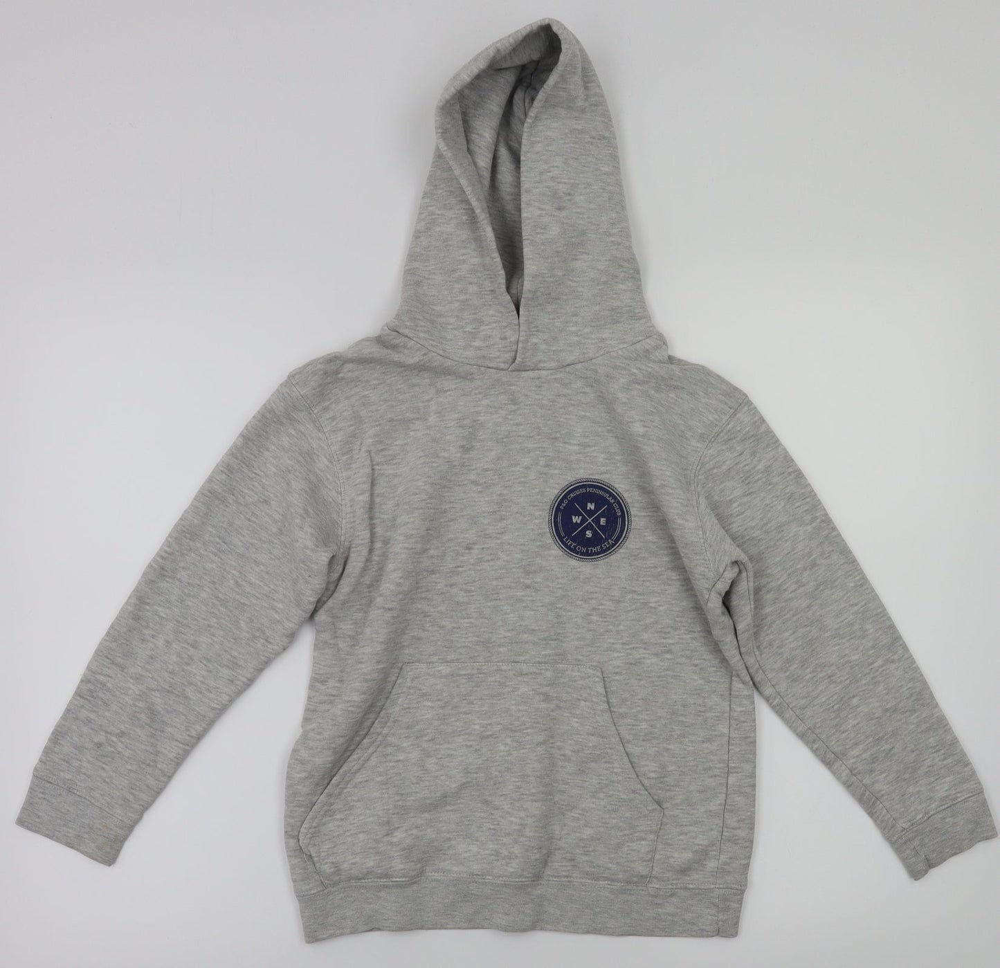 fruit the loom Boys Grey   Pullover Jumper Size 9 Years