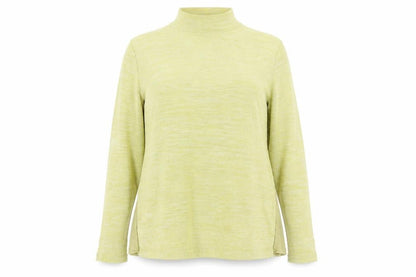 Front view of Next women’s yellow jumper, size UK 18
