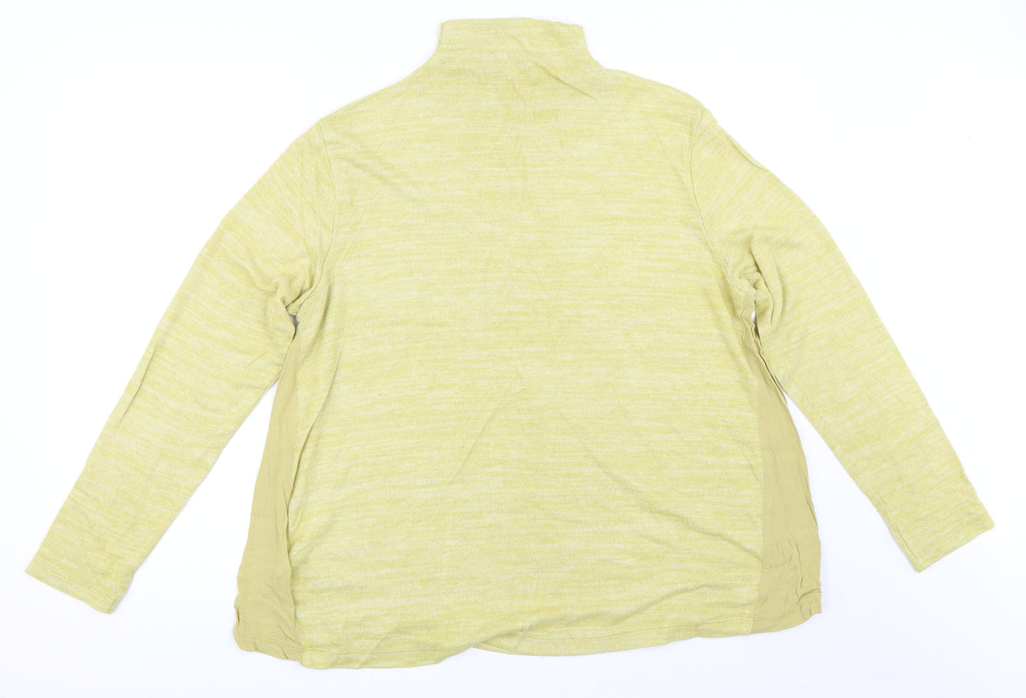 NEXT Womens Yellow   Pullover Jumper Size 18