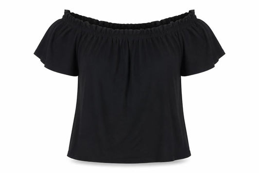 New Look Womens Black  Jersey Basic T-Shirt Size 10
