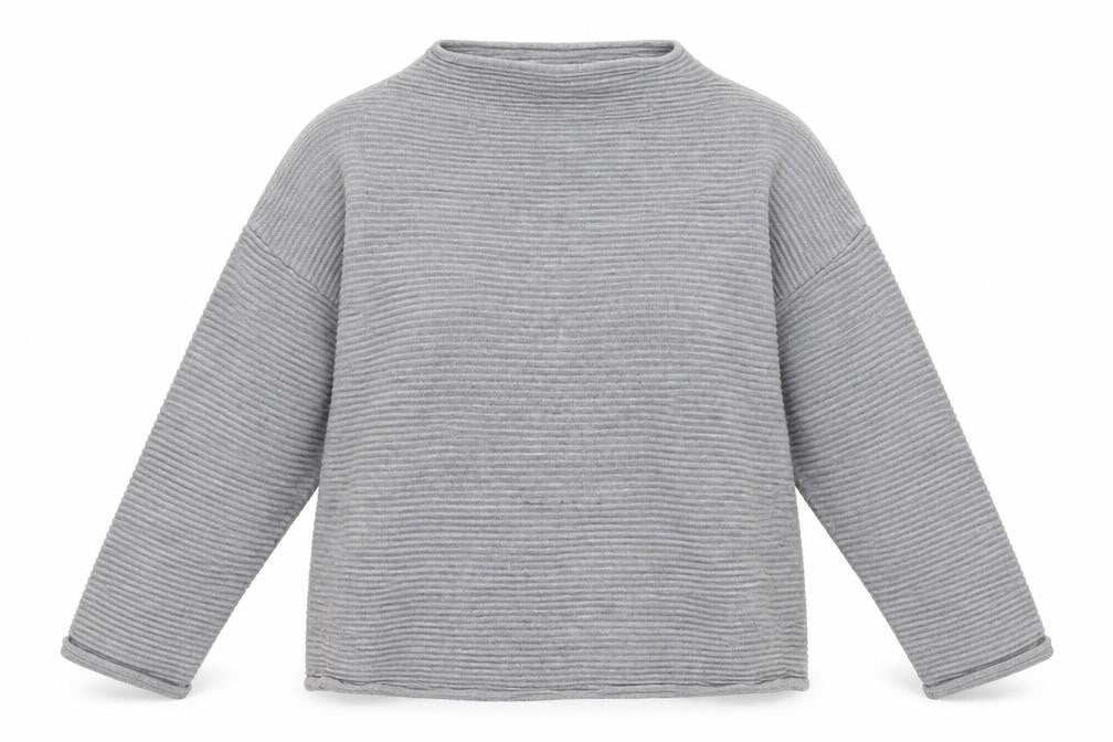 H&M Womens Grey  Knit Pullover Jumper Size M