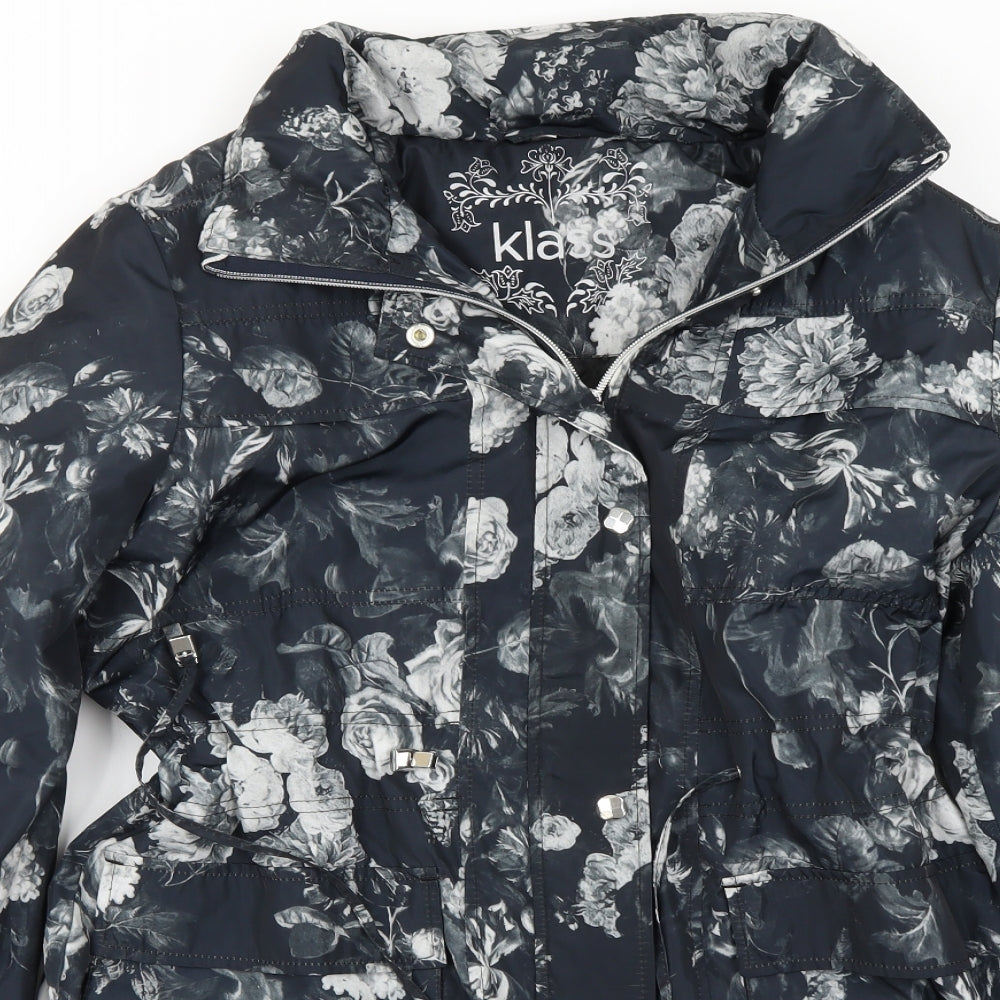 Klass Womens Black   Jacket Coat Size 14