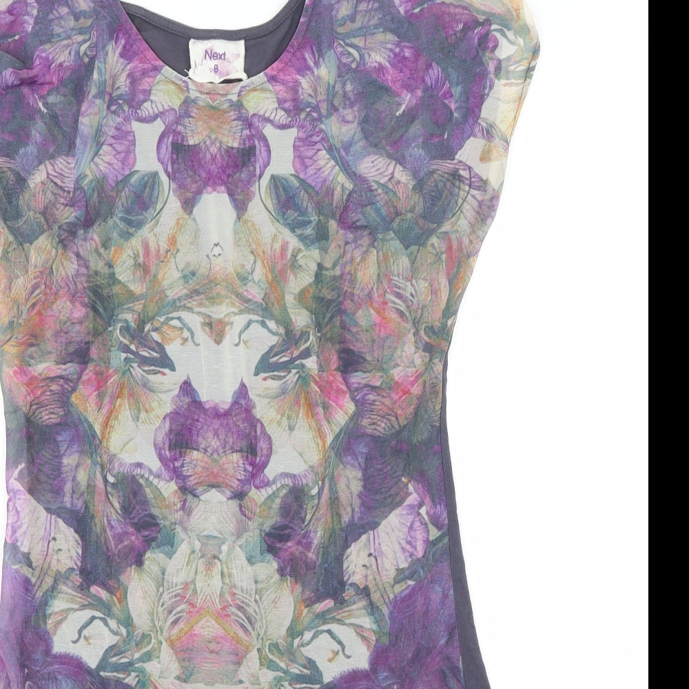 NEXT Womens Grey   Basic T-Shirt Size 8