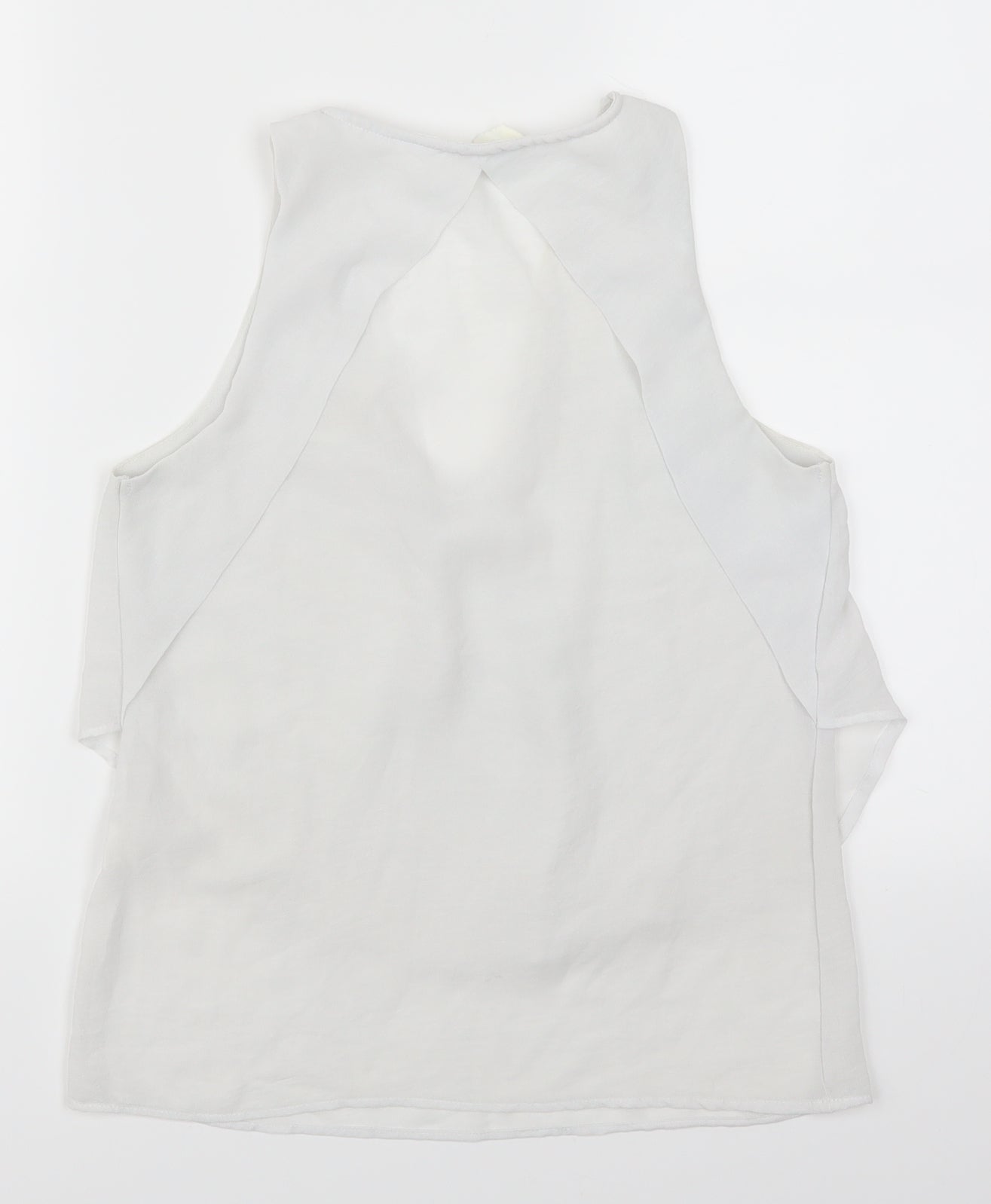 Zara Womens White   Basic Tank Size S