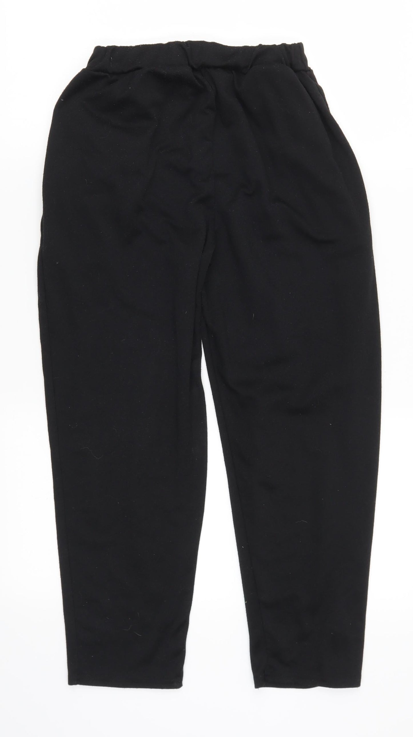 Preworn Womens Black   Sweatpants Trousers Size S L22 in