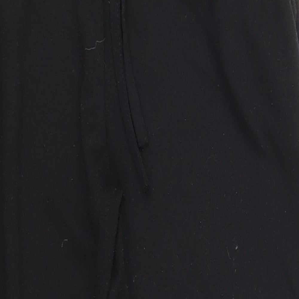 Preworn Womens Black   Sweatpants Trousers Size S L22 in