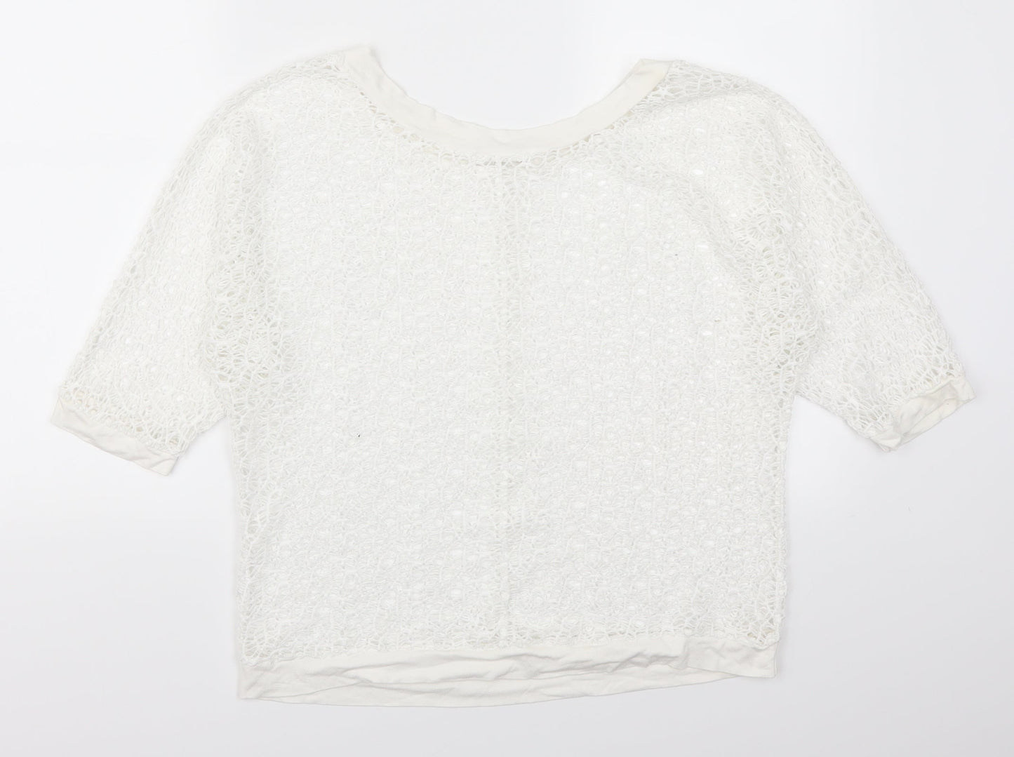 Roman Womens White   Pullover Jumper Size 12